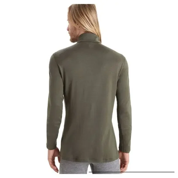 Icebreaker Merino 200 Oasis Long Sleeve Half Zip Base Layer Top size Small New - Picture 2 of 16